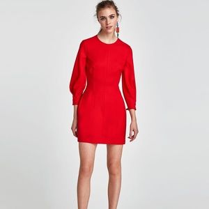 ZARA WOMAN MINI SHIFT DRESS - NEW!